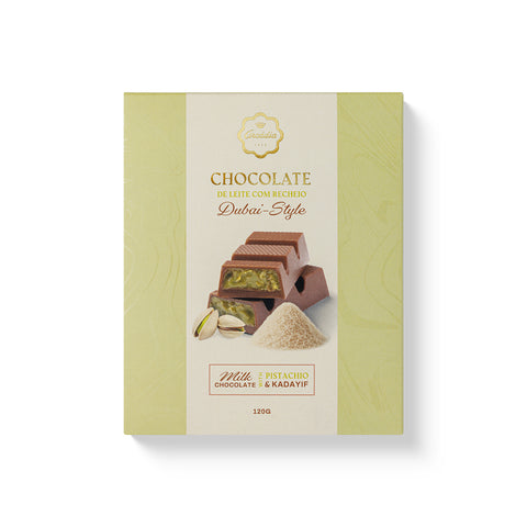 Milk Chocolate with Dubai Style Filling