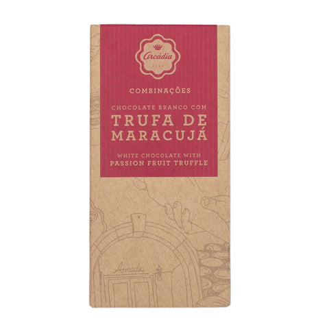 Tablet - White Chocolate and Passion Fruit Truffle