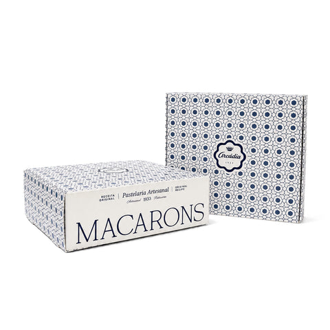 Caixa Macarons Sabores - 12 unidades