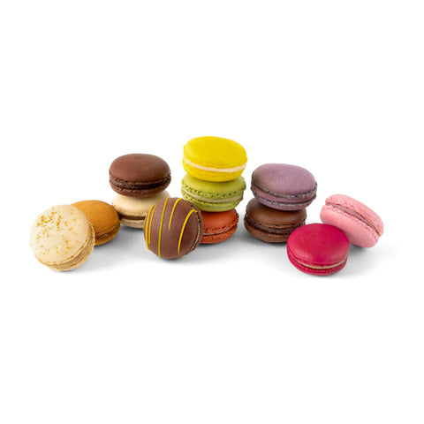 Caixa Macarons Sabores - 12 unidades