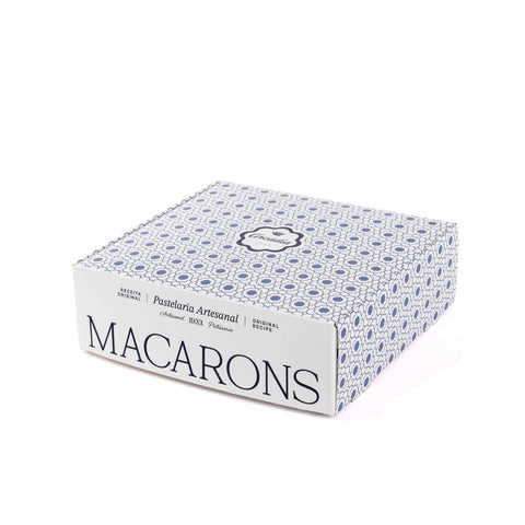 Caixa Macarons Sabores - 12 unidades