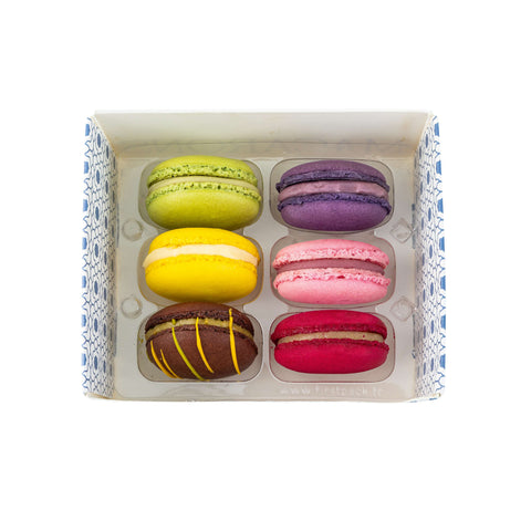 Caixa Macarons Tropical - 6 unidades