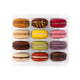 Caixa Macarons Sabores - 12 unidades