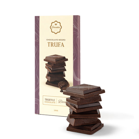 Tablete - Chocolate Negro y Trufa