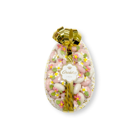 Meio Ovo - Chocolate Negro e Drageias de Licor