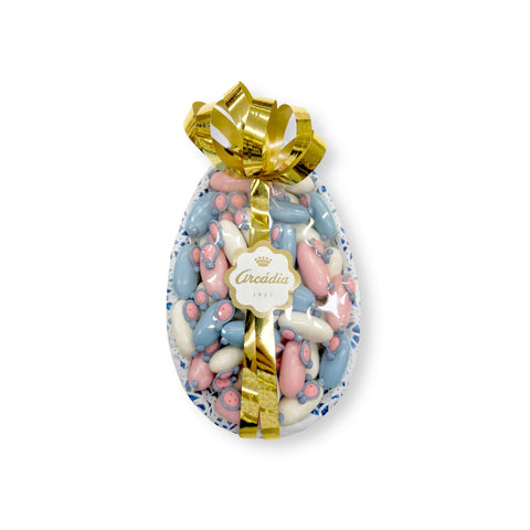 Meio Ovo - Chocolate Negro e Drageias de Licor