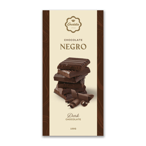 Tablete - Chocolate Negro