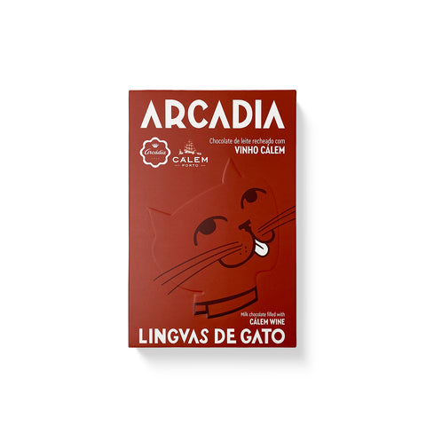 Línguas de Gato Recheadas - Vinho do Porto Cálem