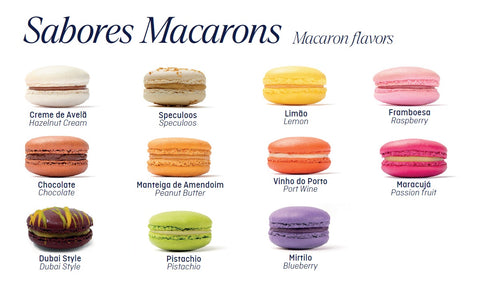 Caixa Macarons Tropical - 6 unidades