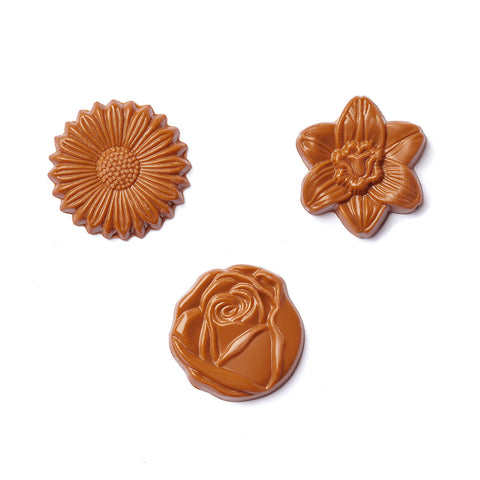 Coleção Vintage Flores - Chocolate de Leite