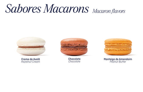 Caixa Macarons Origens - 6 unidades