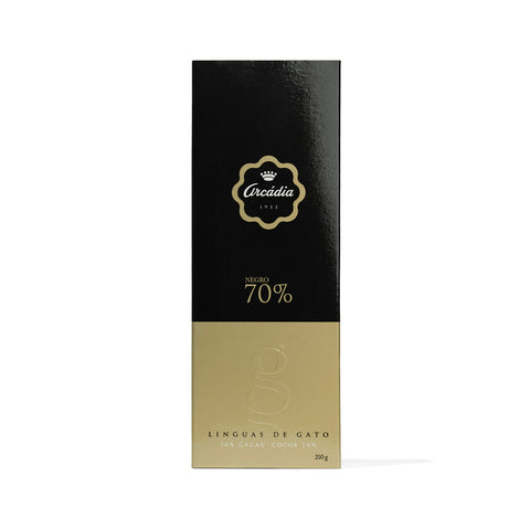 Línguas de Gato - Chocolate Negro (70%)