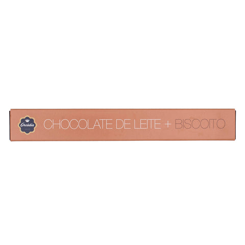 Tablete - Chocolate de Leite com Biscoito
